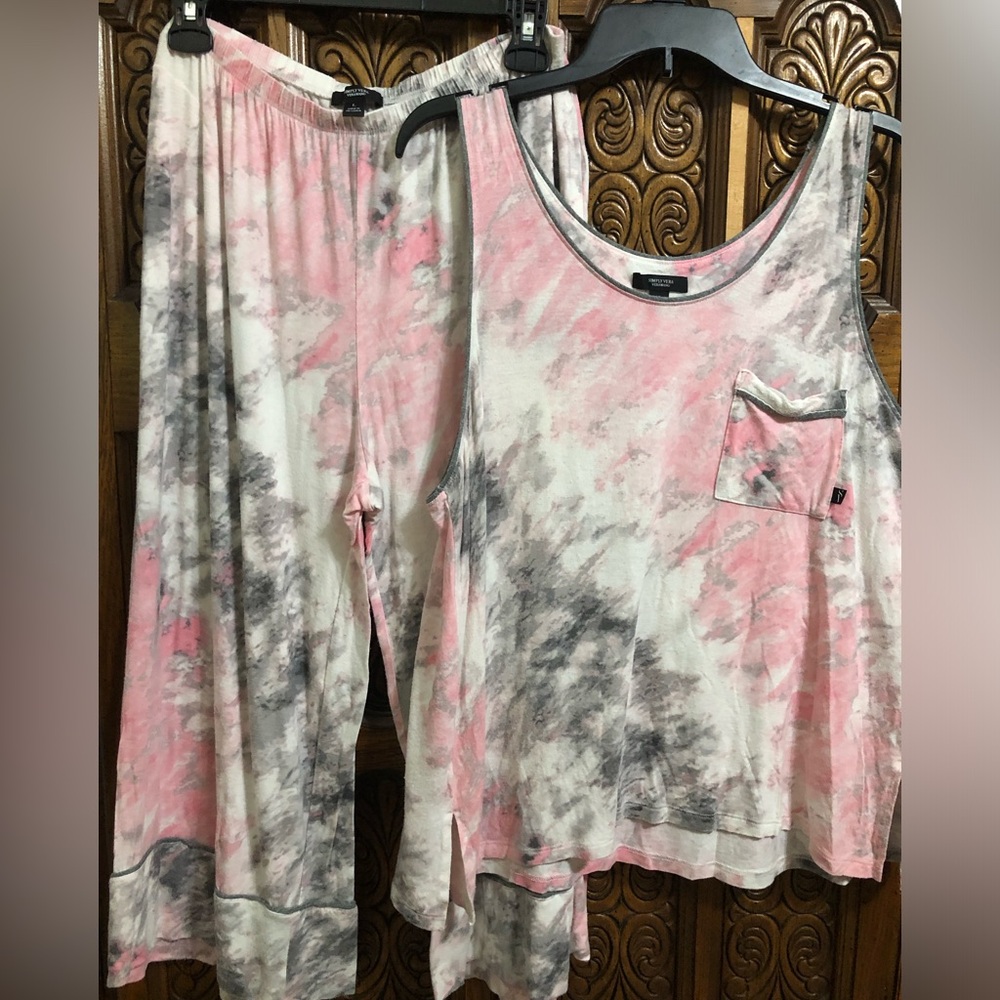 SIMPLY VERA 2 piece tie-dye Pajama set